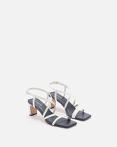 SANDALES KEIKO CRÈME NOIR - minelli.fr